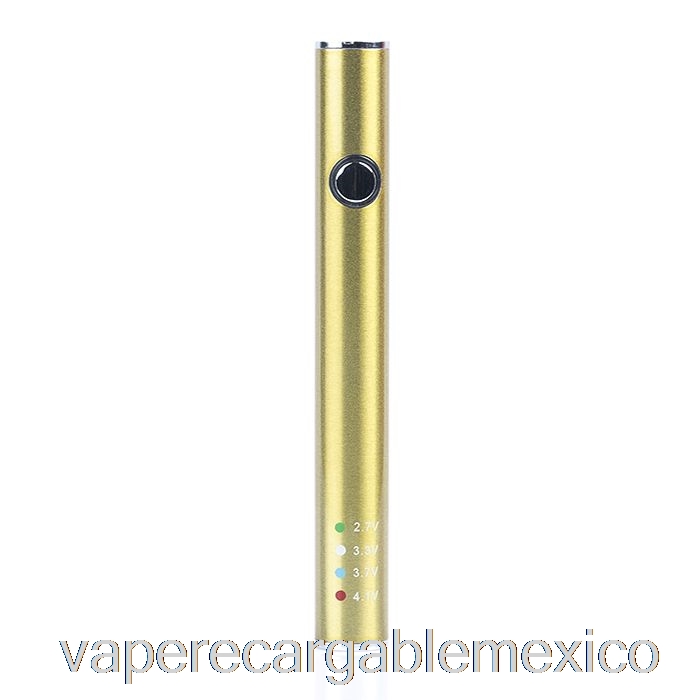 Vape Recargable Leaf Buddi Max 2 Ii 350mah Batería Oro